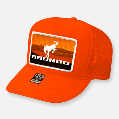VINTAGE BRONCO CURVED BILL PATCH HAT