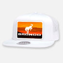 VINTAGE BRONCO FLAT BILL PATCH HAT