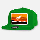 VINTAGE BRONCO FLAT BILL PATCH HAT