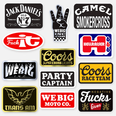 WEBIG STICKERS 12-PACK VERSION TWO