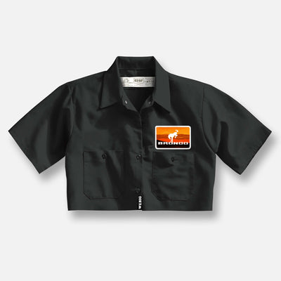 VINTAGE BRONCO INDUSTRIAL CROP MECHANICS SHIRT