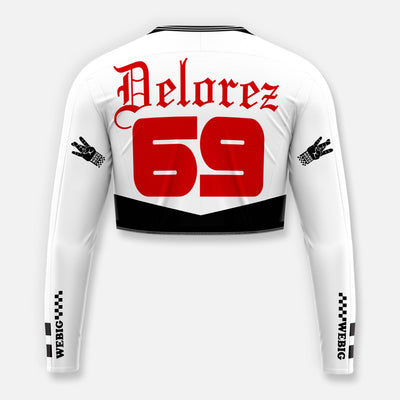 OLDE ENGLISH WOMENS CROP JERSEY NAME & NUMBER PRINTING