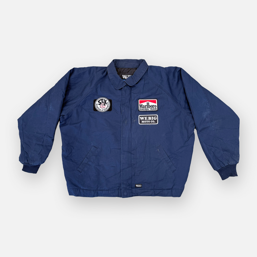BREAKFAST OF CHAMPS X-LARGE MENS VINTAGE WORK JACKET