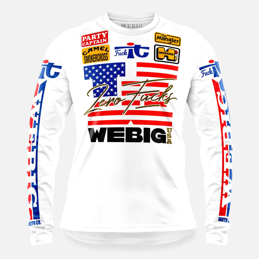ZERO FUCKS SIGNATURE SERIES USA EDITION JERSEY