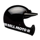 BELL MOTO 3 CLASSIC GLOSS BLACK
