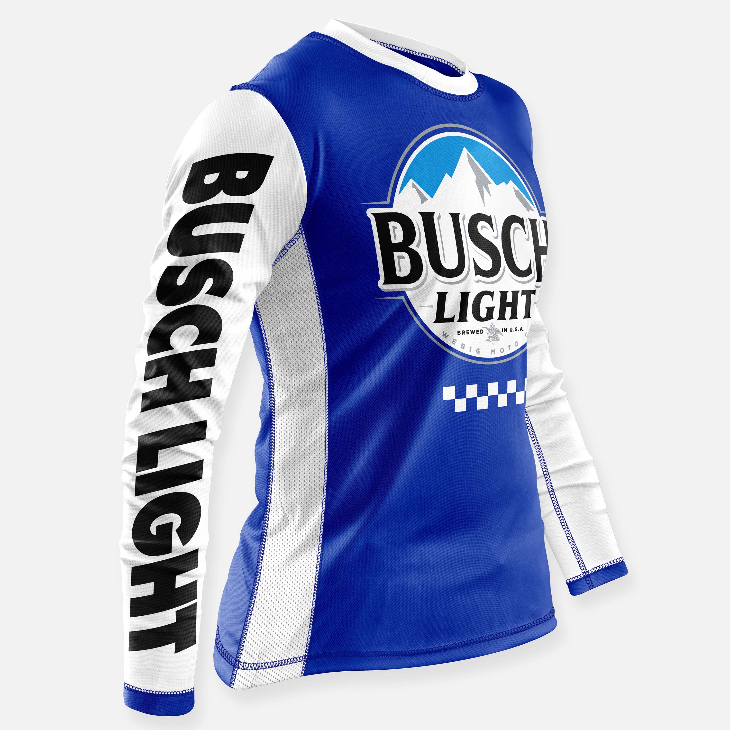 BUSCH LIGHT RACE TEAM JERSEY ROYAL BLUE – Webig Moto Co.