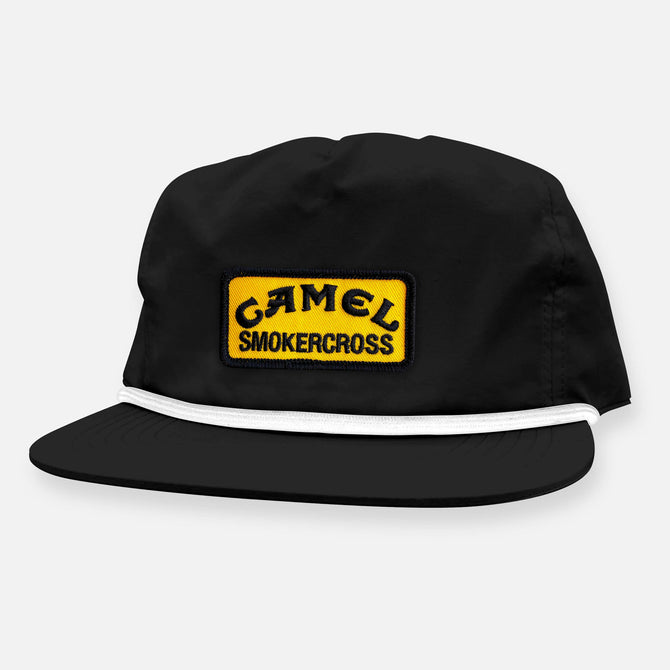 CAMEL SMOKERCROSS UNSTRUCTURED SNAPBACK PATCH HAT