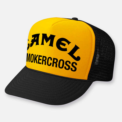 CAMEL SMOKERCROSS CURVED BILL HAT