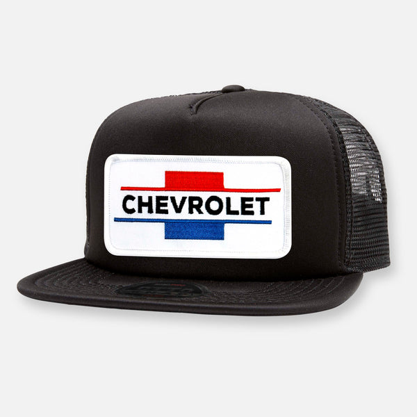 80's Chevy Print Logo スナップバックキャップ