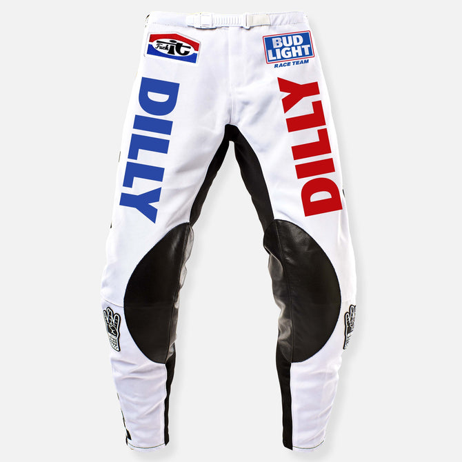 DILLY DILLY RACE TEAM PANT RED WHITE & BLUE