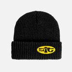 FUCKIT OVAL YELLOW PATCH BEANIE