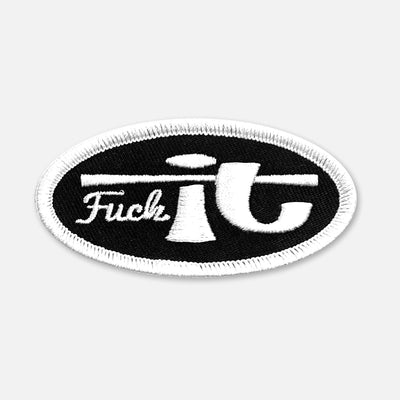 SMALL SIZE FUCKIT OVAL PATCH