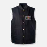 CONCRETE COWBOY WORKWEAR VEST BLACK PATCH