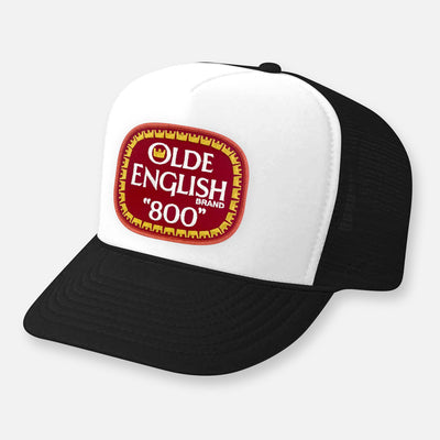 OLDE ENGLISH CURVED BILL PATCH HAT