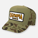 OLYMPIA BEER CURVED BILL PATCH HAT
