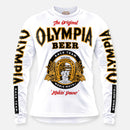 OLYMPIA BEER JERSEY WHITE