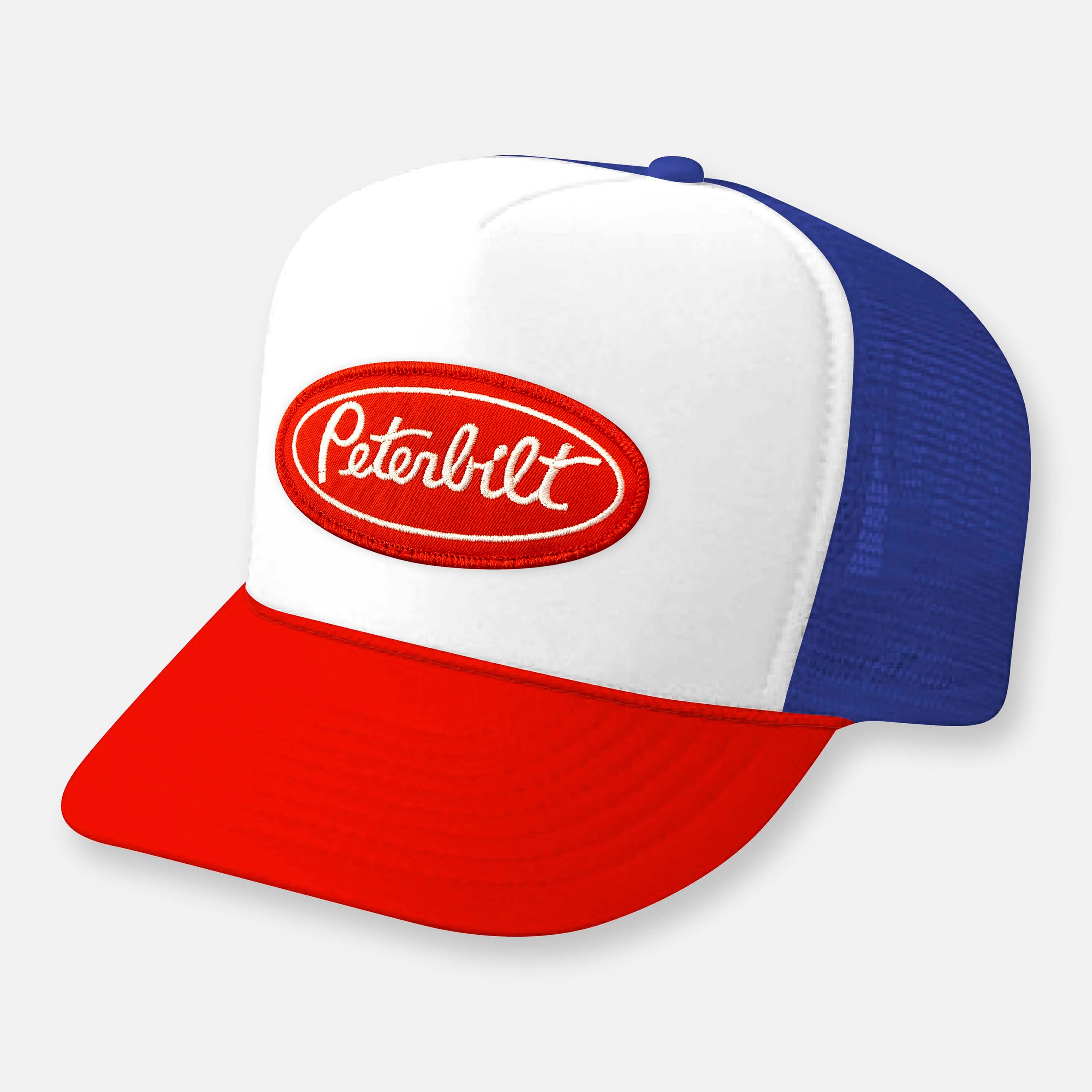PETERBILT CURVED BILL PATCH HAT – Webig Moto Co.