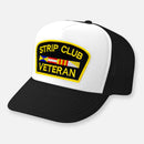 STRIP CLUB VETERAN CURVED BILL PATCH HAT