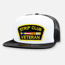 STRIP CLUB VETERAN FLAT BILL PATCH HAT