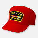 STRIP CLUB VETERAN CURVED BILL PATCH HAT