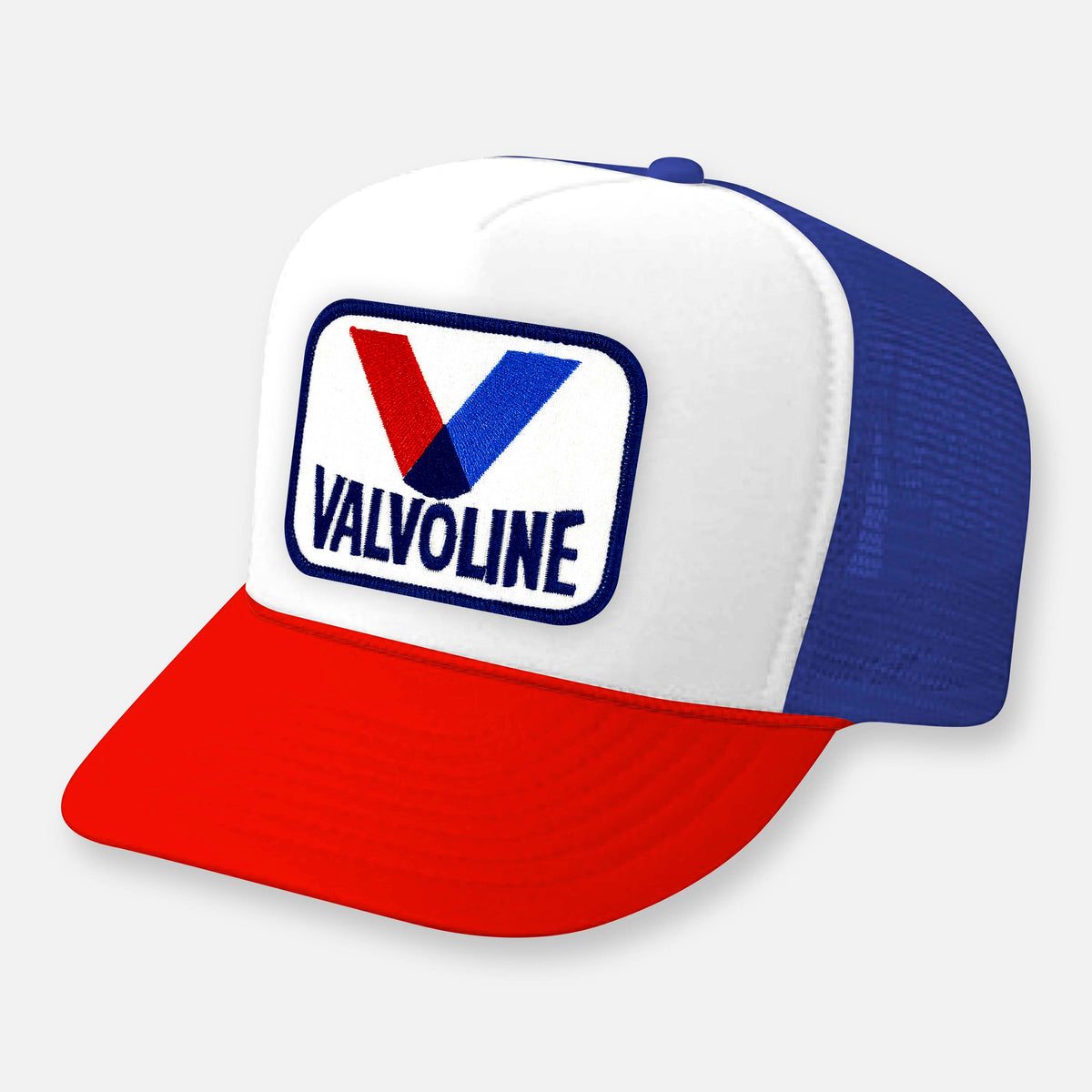 VALVOLINE CURVED BILL PATCH HAT – Webig Moto Co.