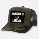 WASHED UP LOCAL CURVED BILL PATCH HAT