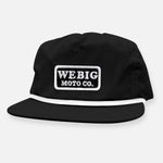 WEBIG MOTO CO UNSTRUCTURED SNAPBACK PATCH HAT